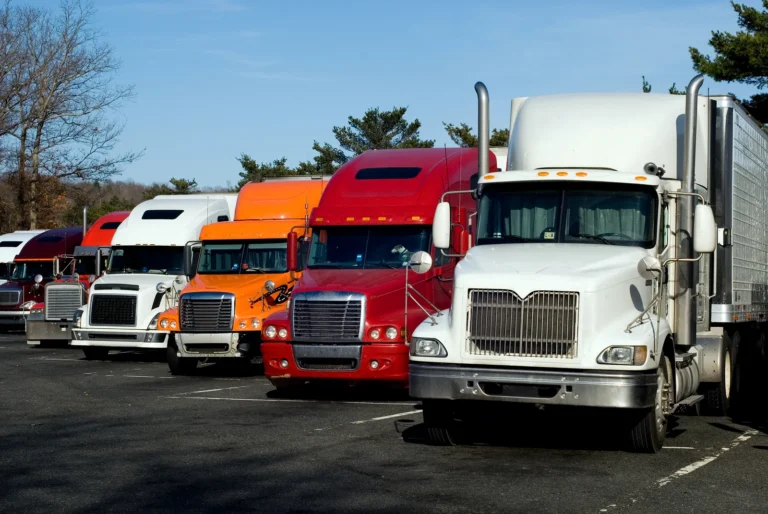 bigstock-Truck-Rest-Area-3213379